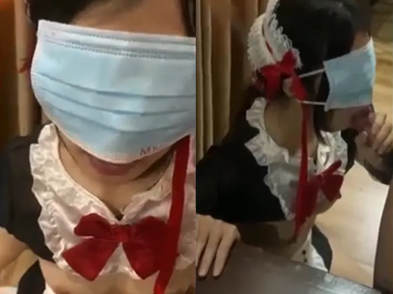 Em người yêu việt dâm cosplay nô lệ liếm mút con chuối điêu luyện